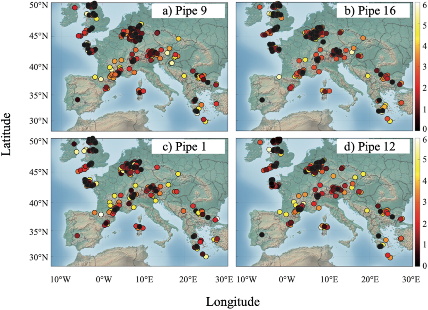 Graphical abstract - Provenance of lead ores used for water pipes production in Roman Gaul